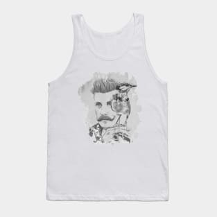 The man and the bird Tank Top